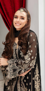 INTIRA |THE LUXURY FORMALS FREESIA  dresses exclusively available @lebaasonline. Gisele Pakistani Designer Dresses in UK Online, Maria B is available with us. Buy Gisele Clothing Pakistan for Pakistani Bridal Outfit look. The dresses can be customized in UK, USA, France at Lebaasonline