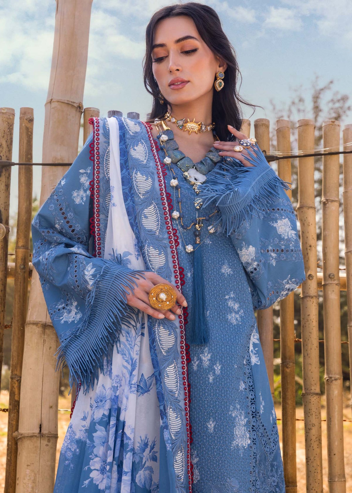 Buy CRIMSON X SAIRA SHAKIRA LUXURY LAWN 2025 for Eid dress from our official website We are the no. 1 stockists in the world for Crimson Luxury, Maria B Ready to wear. All Pakistani dresses customization and Ready to Wear dresses are easily available in Spain, UK Austria from Lebaasonline at best price.