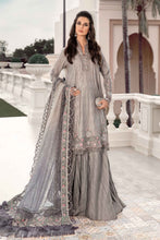 Load image into Gallery viewer, Maria.B | Sateen Collection &#39;23 available at Lebaasonline. The largest stockiest of M.prints Dresses in the UK. Shop Maria B Clothes Pakistani wedding. Maria B Sateen, Chiffons, Mprints, Maria B Sateen Embroidered on discounted price in UK USA Manchester London Australia Belgium UAE France Germany Birmingham on Sale.