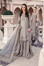Load image into Gallery viewer, Maria.B | Sateen Collection &#39;23 available at Lebaasonline. The largest stockiest of M.prints Dresses in the UK. Shop Maria B Clothes Pakistani wedding. Maria B Sateen, Chiffons, Mprints, Maria B Sateen Embroidered on discounted price in UK USA Manchester London Australia Belgium UAE France Germany Birmingham on Sale.