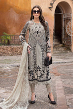 Load image into Gallery viewer, Shop the latest Luxury Lawn collection of Maria B Lawn 2025 Clothes Unstitched/ready 3 Piece Suits for Winter 2025 and also for Spring/Summer. Available for customisation at LebaasOnline. Maria B&#39;s latest lawn, digital print attire and MBROIDERED Pakistani Suits for Women in the UK, USA 