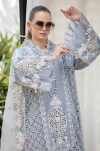 MARIA B | LUXURY LAWN 2023 | EL-23-10-Ice Blue