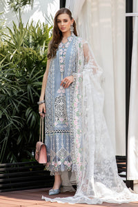 MARIA B | LUXURY LAWN 2023 | EL-23-10-Ice Blue