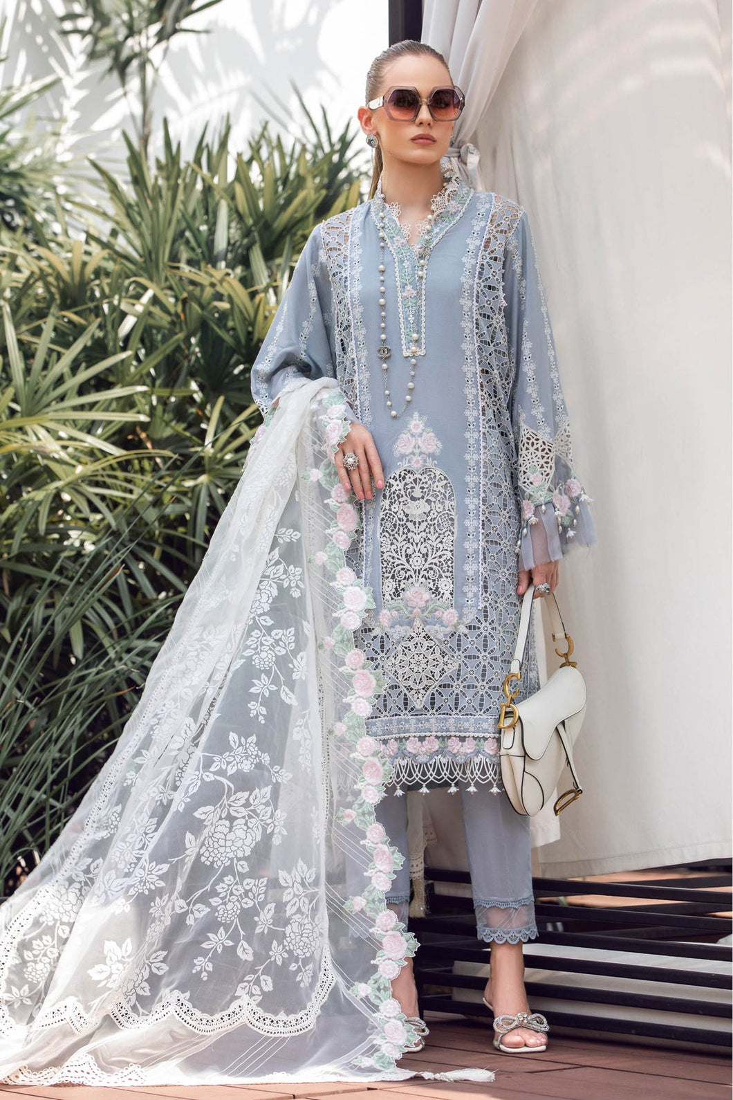 Buy New MARIA B | LUXURY LAWN 2023 at Lebaasonline. Discover Maria B Pakistani Fashion Clothing USA that matches to your style for this winter. Shop today Pakistani Wedding, Summer, Winter dresses UK on discount price! Get express shipping in Belgium, UK, USA, UAE, Duabi, France at Lebaasonline in SALE!
