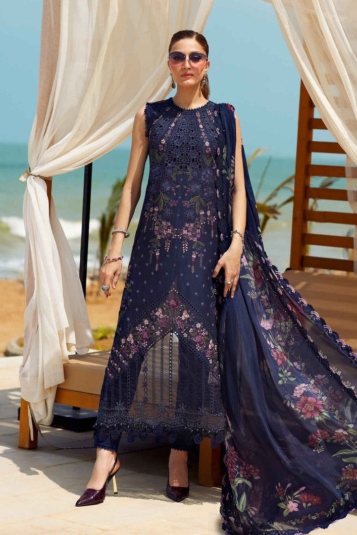 Shop the latest Luxury Lawn collection of Maria B Lawn Eid II 2025 Clothes Unstitched/ready 3 Piece Suits for Winter 2025 and also for Spring/Summer. Available for customisation at LebaasOnline. Maria B's latest lawn, digital print attire and MBROIDERED Pakistani Suits for Women in the UK, USA 
