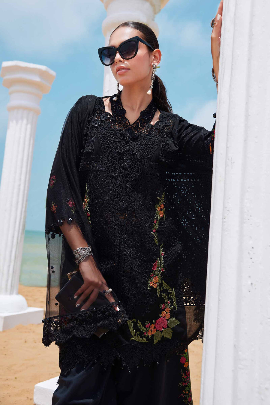 Shop the latest Luxury Lawn collection of Maria B Lawn Eid II 2025 Clothes Unstitched/ready 3 Piece Suits for Winter 2025 and also for Spring/Summer. Available for customisation at LebaasOnline. Maria B's latest lawn, digital print attire and MBROIDERED Pakistani Suits for Women in the UK, USA 