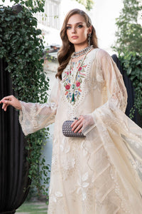 MARIA B | LUXURY LAWN 2023 | EL-23-01-Cream