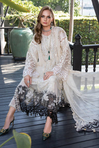 MARIA B | LUXURY LAWN 2023 | EL-23-02-Off White