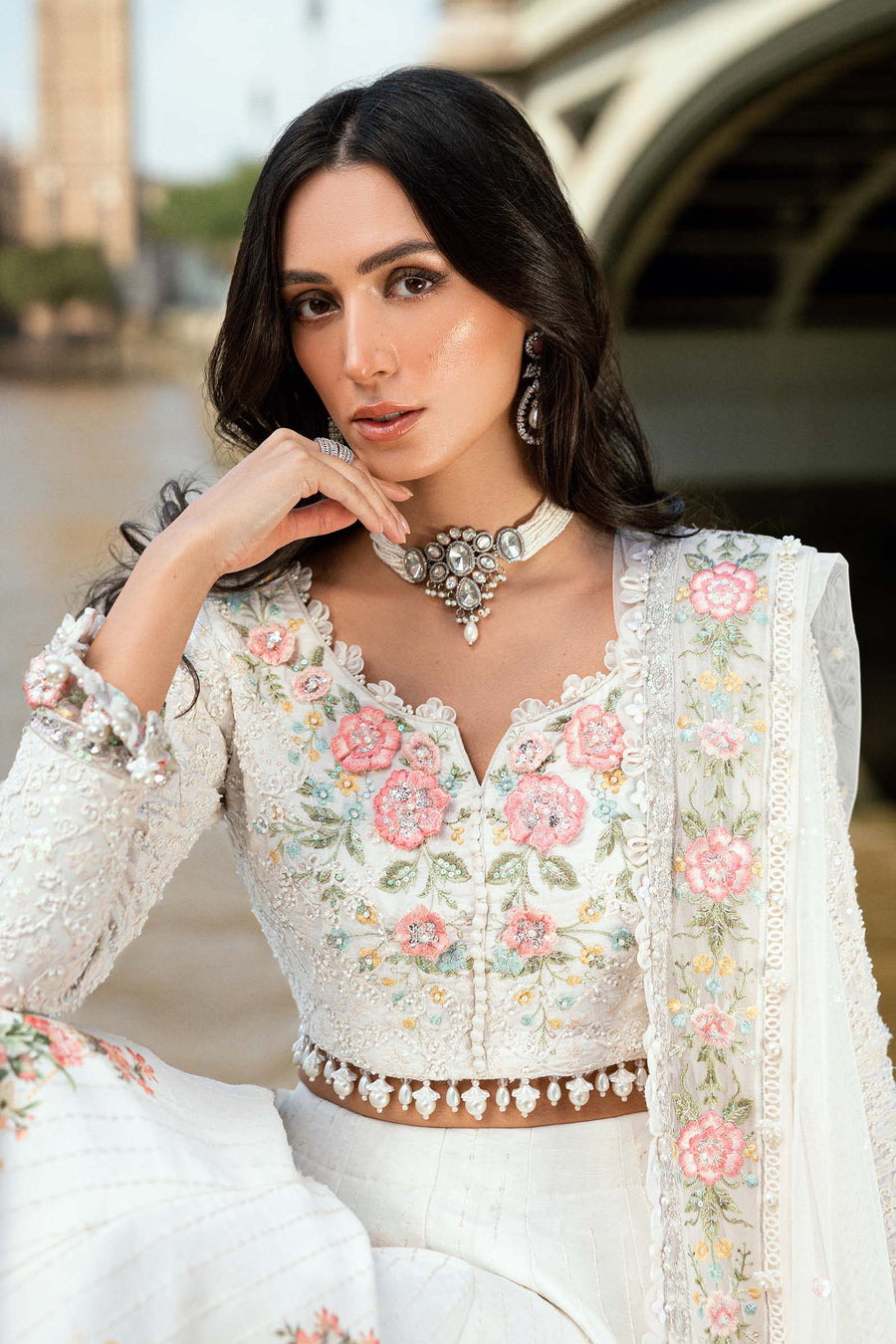 Shop the latest Soiree Formal collection of Maria B  2025 Clothes Unstitched/ready 3 Piece Suits for Winter 2025 and also for Spring/Summer. Available for customisation at LebaasOnline. Maria B's latest lawn, digital print attire and MBROIDERED Pakistani Suits for Women in the UK, USA 