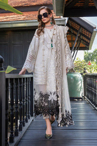 MARIA B | LUXURY LAWN 2023 | EL-23-02-Off White