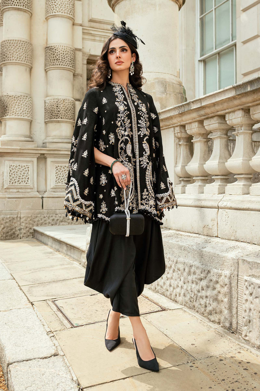 Shop the latest Soiree Formal collection of Maria B  2025 Clothes Unstitched/ready 3 Piece Suits for Winter 2025 and also for Spring/Summer. Available for customisation at LebaasOnline. Maria B's latest lawn, digital print attire and MBROIDERED Pakistani Suits for Women in the UK, USA 