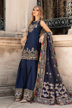 Load image into Gallery viewer, Buy MARIA B SATIN 2024 PAKISTANI GARARA SUITS ONLINE  USA with customization. We have various brands such as MARIA B WEDDING DRESSES. PAKISTANI WEDDING DRESSES BIRMINGHAM are trending in evening/party wear. MARIA B SALE dresses can be stitched in UK, USA, France, Australia  Lebaasonline in SALE!