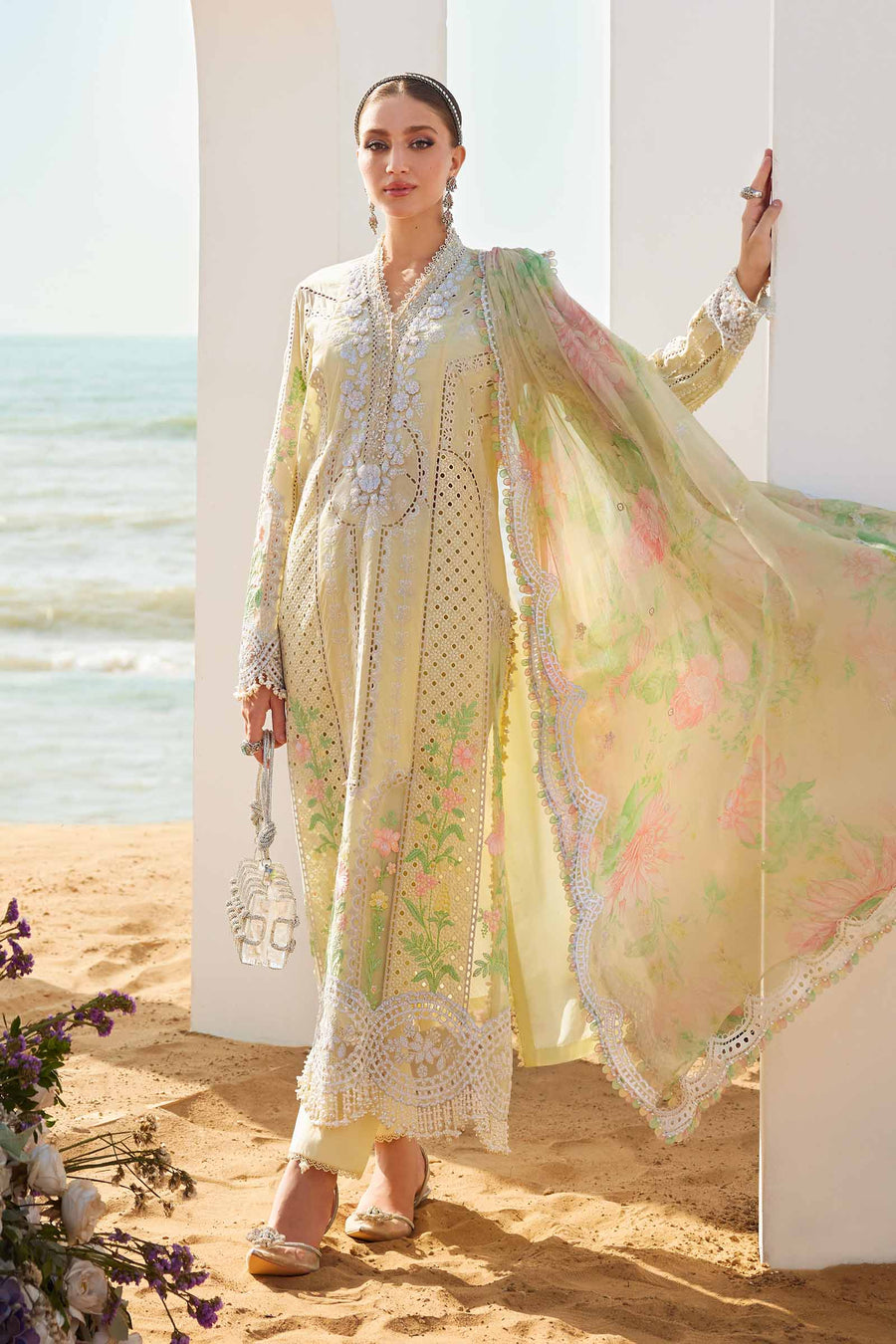 Shop the latest Luxury Eid Lawn collection of Maria B Eid Lawn 2025 Clothes Unstitched/ready 3 Piece Suits for Winter 2025 and also for Spring/Summer. Available for customisation at LebaasOnline. Maria B's latest lawn, digital print attire and MBROIDERED Pakistani Suits for Women in the UK, USA 