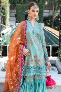 MARIA B | LUXURY LAWN 2023 | EL-23-05-Sea Green