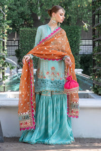 MARIA B | LUXURY LAWN 2023 | EL-23-05-Sea Green