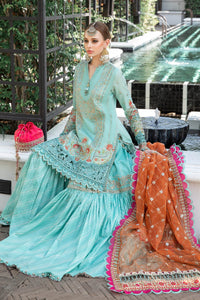 MARIA B | LUXURY LAWN 2023 | EL-23-05-Sea Green