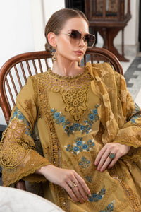 MARIA B | LUXURY LAWN 2023 | EL-23-06-Mustard