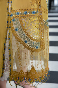 MARIA B | LUXURY LAWN 2023 | EL-23-06-Mustard