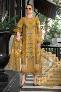 MARIA B | LUXURY LAWN 2023 | EL-23-06-Mustard