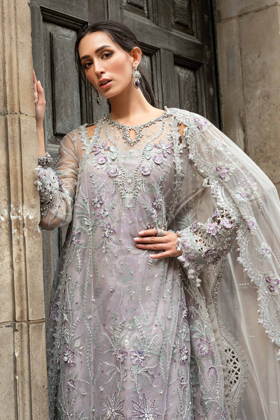 Shop the latest Soiree Formal collection of Maria B  2025 Clothes Unstitched/ready 3 Piece Suits for Winter 2025 and also for Spring/Summer. Available for customisation at LebaasOnline. Maria B's latest lawn, digital print attire and MBROIDERED Pakistani Suits for Women in the UK, USA 