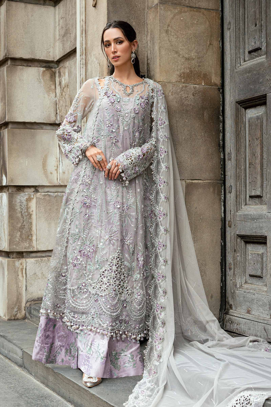 Shop the latest Soiree Formal collection of Maria B  2025 Clothes Unstitched/ready 3 Piece Suits for Winter 2025 and also for Spring/Summer. Available for customisation at LebaasOnline. Maria B's latest lawn, digital print attire and MBROIDERED Pakistani Suits for Women in the UK, USA 
