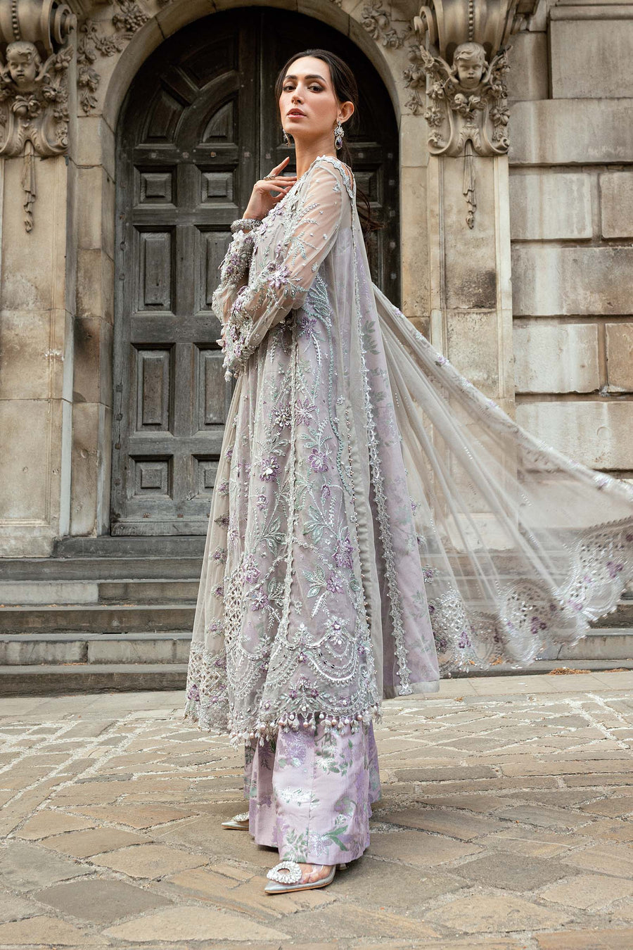 Shop the latest Soiree Formal collection of Maria B  2025 Clothes Unstitched/ready 3 Piece Suits for Winter 2025 and also for Spring/Summer. Available for customisation at LebaasOnline. Maria B's latest lawn, digital print attire and MBROIDERED Pakistani Suits for Women in the UK, USA 