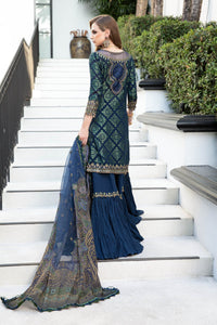 MARIA B | LUXURY LAWN 2023 | EL-23-08-Blue