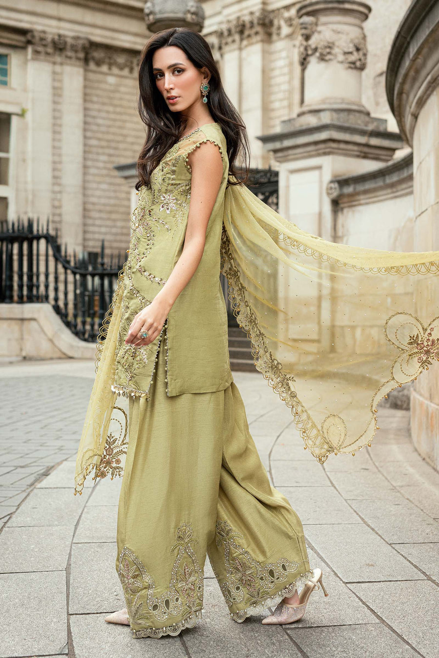 Shop the latest Soiree Formal collection of Maria B  2025 Clothes Unstitched/ready 3 Piece Suits for Winter 2025 and also for Spring/Summer. Available for customisation at LebaasOnline. Maria B's latest lawn, digital print attire and MBROIDERED Pakistani Suits for Women in the UK, USA 