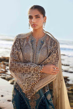 Load image into Gallery viewer, Shop the latest Luxury Lawn collection of Maria B Lawn Eid II 2025 Clothes Unstitched/ready 3 Piece Suits for Winter 2025 and also for Spring/Summer. Available for customisation at LebaasOnline. Maria B&#39;s latest lawn, digital print attire and MBROIDERED Pakistani Suits for Women in the UK, USA 