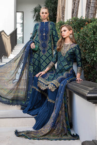 MARIA B | LUXURY LAWN 2023 | EL-23-08-Blue