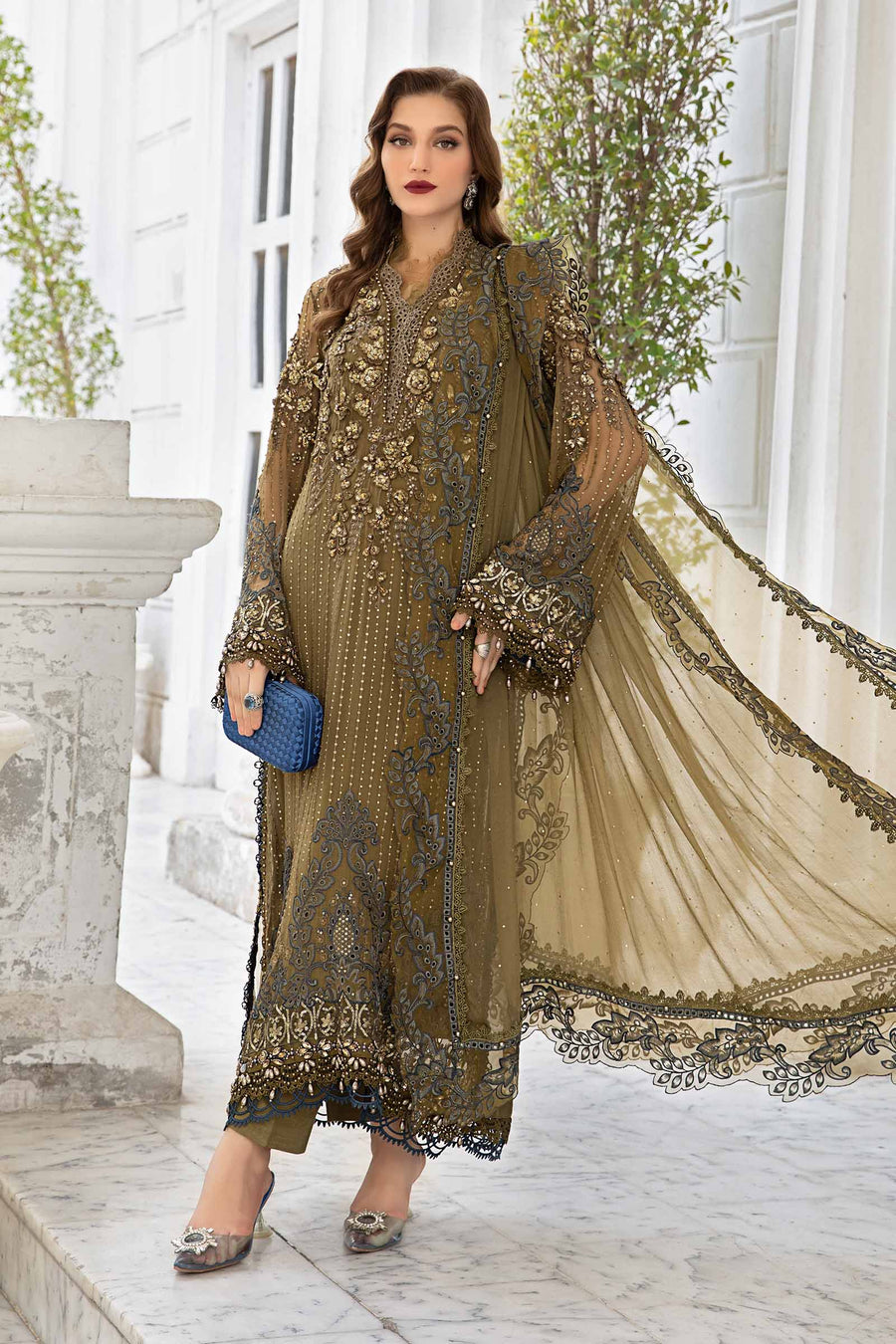 Buy Maria B Mbroidered Chiffon 2024 | MCP-24-108 Chiffon Pakistani designer dresses in UK from our website We have all Pakistani designer clothes of Maria b Chiffon 2024 Imrozia, Sobia Nazir Various Pakistani boutique dresses can be bought online from our website Lebaasonline in UK , USA, America