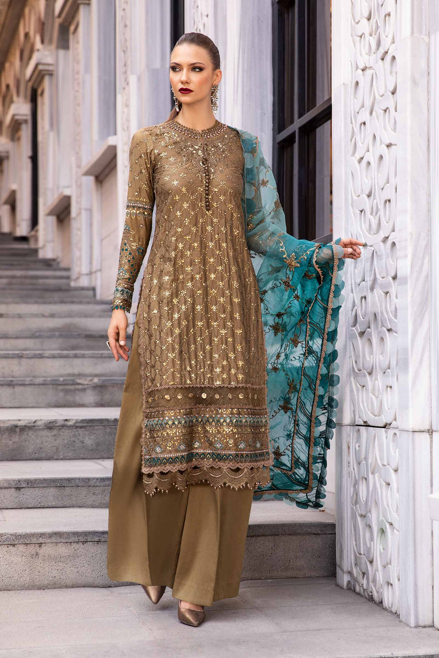 Buy MARIA B SATIN 2024 PAKISTANI GARARA SUITS ONLINE  USA with customization. We have various brands such as MARIA B WEDDING DRESSES. PAKISTANI WEDDING DRESSES BIRMINGHAM are trending in evening/party wear. MARIA B SALE dresses can be stitched in UK, USA, France, Australia  Lebaasonline in SALE!