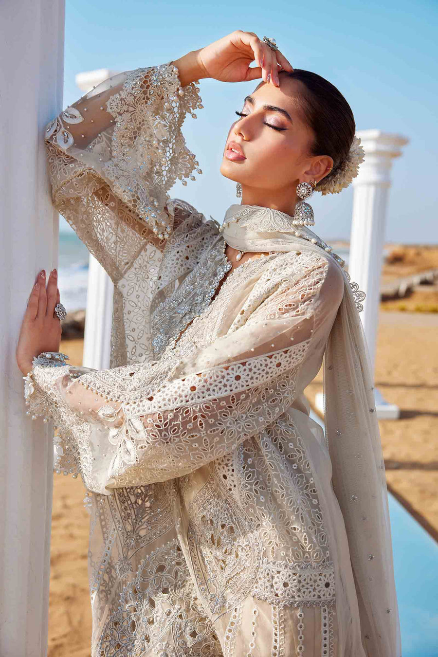 Shop the latest Luxury Lawn collection of Maria B Lawn Eid II 2025 Clothes Unstitched/ready 3 Piece Suits for Winter 2025 and also for Spring/Summer. Available for customisation at LebaasOnline. Maria B's latest lawn, digital print attire and MBROIDERED Pakistani Suits for Women in the UK, USA 