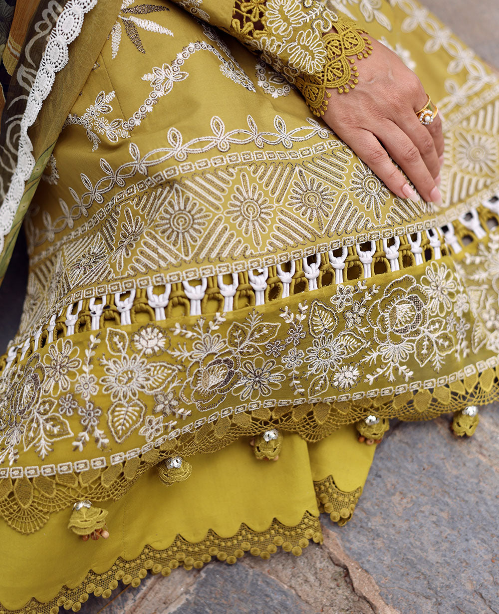 Buy Republic Womenswear | TALIA Summer Lawn '25 | NUMA (D1-A) wear for the Pakistani look. The heavy embroidery salwar kameez, Designer designs of Republic women's wear, Maria B, Asim Jofa, Crimson are available in our Pakistani designer boutique. Get Velvet suits in UK USA, UAE, France from Lebaasonline @ Sale Prize.