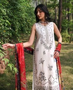Buy Republic Womenswear | TALIA Summer Lawn '25 | LUNARA (D1-B) wear for the Pakistani look. The heavy embroidery salwar kameez, Designer designs of Republic women's wear, Maria B, Asim Jofa, Crimson are available in our Pakistani designer boutique. Get Velvet suits in UK USA, UAE, France from Lebaasonline @ Sale Prize.