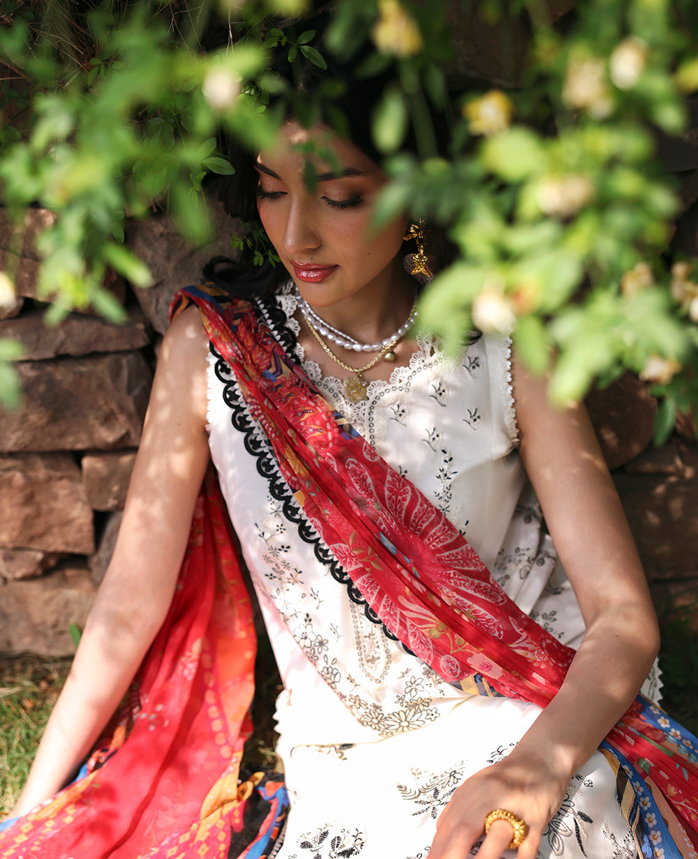 Buy Republic Womenswear | TALIA Summer Lawn '25 | LUNARA (D1-B) wear for the Pakistani look. The heavy embroidery salwar kameez, Designer designs of Republic women's wear, Maria B, Asim Jofa, Crimson are available in our Pakistani designer boutique. Get Velvet suits in UK USA, UAE, France from Lebaasonline @ Sale Prize.