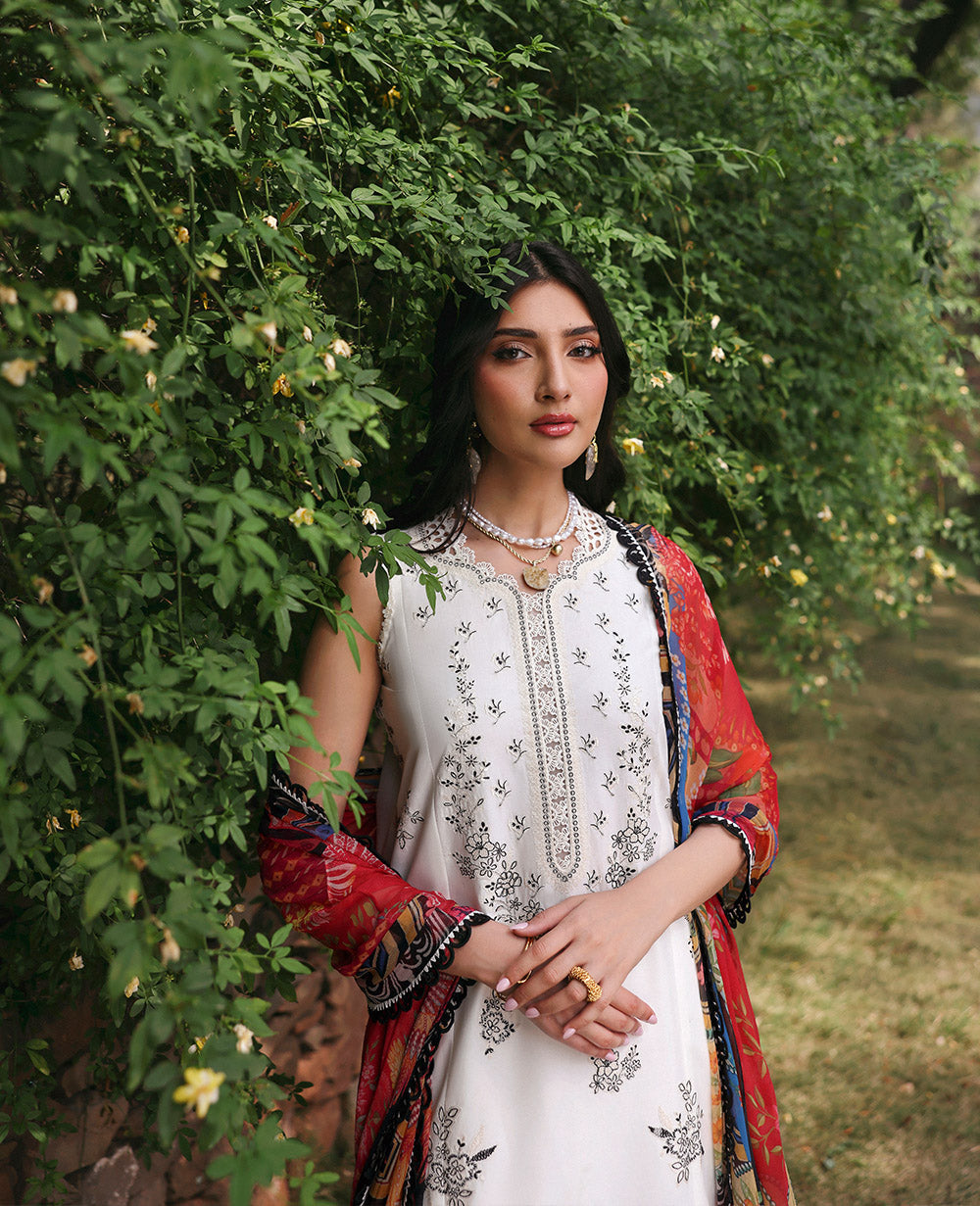Buy Republic Womenswear | TALIA Summer Lawn '25 | LUNARA (D1-B) wear for the Pakistani look. The heavy embroidery salwar kameez, Designer designs of Republic women's wear, Maria B, Asim Jofa, Crimson are available in our Pakistani designer boutique. Get Velvet suits in UK USA, UAE, France from Lebaasonline @ Sale Prize.