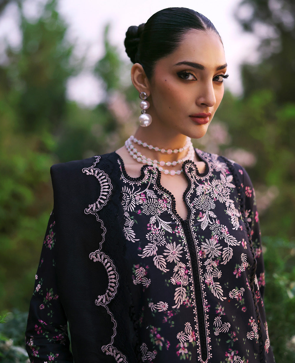 Buy Republic Womenswear | TALIA Summer Lawn '25 | ARIA (D2-A) wear for the Pakistani look. The heavy embroidery salwar kameez, Designer designs of Republic women's wear, Maria B, Asim Jofa, Crimson are available in our Pakistani designer boutique. Get Velvet suits in UK USA, UAE, France from Lebaasonline @ Sale Prize.