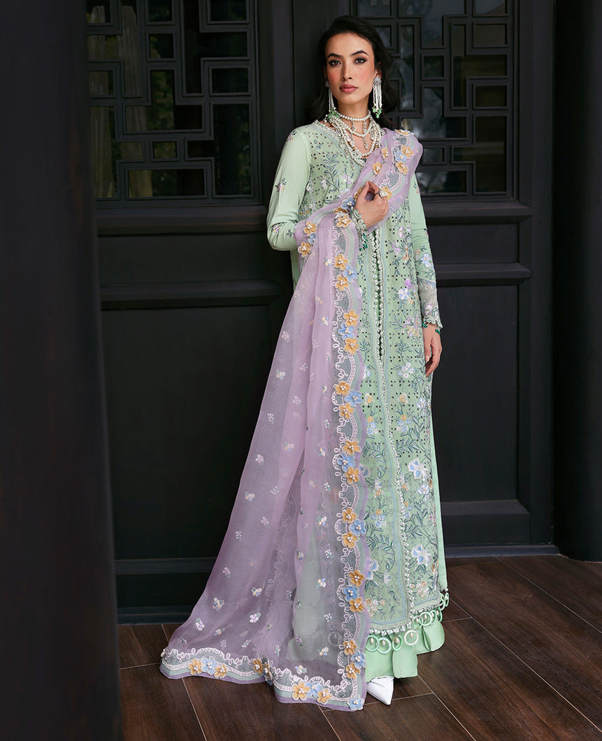 Buy Republic Womenswear | KALANI EID Luxury Lawn '25 | ARZOO (D2-B) wear for the Pakistani look. The heavy embroidery salwar kameez, Designer designs of Republic women's wear, Maria B, Asim Jofa, Crimson are available in our Pakistani designer boutique. Get Velvet suits in UK USA, UAE, France from Lebaasonline @ Sale Prize.