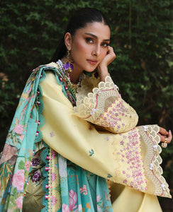 Buy Republic Womenswear | TALIA Summer Lawn '25 | LINA (D3-A) wear for the Pakistani look. The heavy embroidery salwar kameez, Designer designs of Republic women's wear, Maria B, Asim Jofa, Crimson are available in our Pakistani designer boutique. Get Velvet suits in UK USA, UAE, France from Lebaasonline @ Sale Prize.