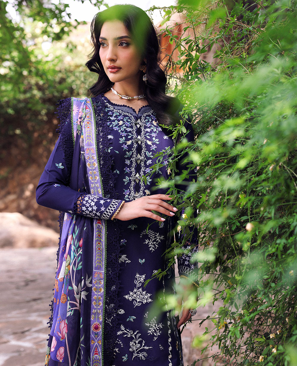 Buy Republic Womenswear | TALIA Summer Lawn '25 | SAIA (D3-B) wear for the Pakistani look. The heavy embroidery salwar kameez, Designer designs of Republic women's wear, Maria B, Asim Jofa, Crimson are available in our Pakistani designer boutique. Get Velvet suits in UK USA, UAE, France from Lebaasonline @ Sale Prize.