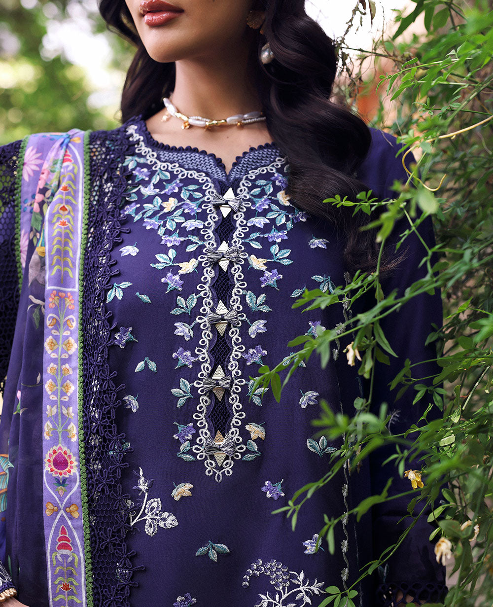 Buy Republic Womenswear | TALIA Summer Lawn '25 | SAIA (D3-B) wear for the Pakistani look. The heavy embroidery salwar kameez, Designer designs of Republic women's wear, Maria B, Asim Jofa, Crimson are available in our Pakistani designer boutique. Get Velvet suits in UK USA, UAE, France from Lebaasonline @ Sale Prize.