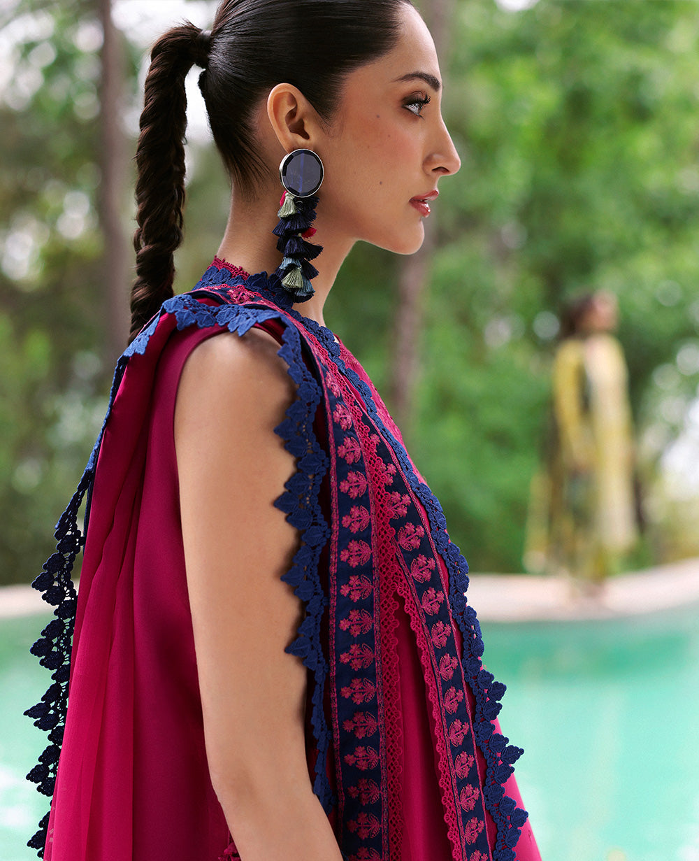 Buy Republic Womenswear | TALIA Summer Lawn '25 | LYSA (D4-B) wear for the Pakistani look. The heavy embroidery salwar kameez, Designer designs of Republic women's wear, Maria B, Asim Jofa, Crimson are available in our Pakistani designer boutique. Get Velvet suits in UK USA, UAE, France from Lebaasonline @ Sale Prize.