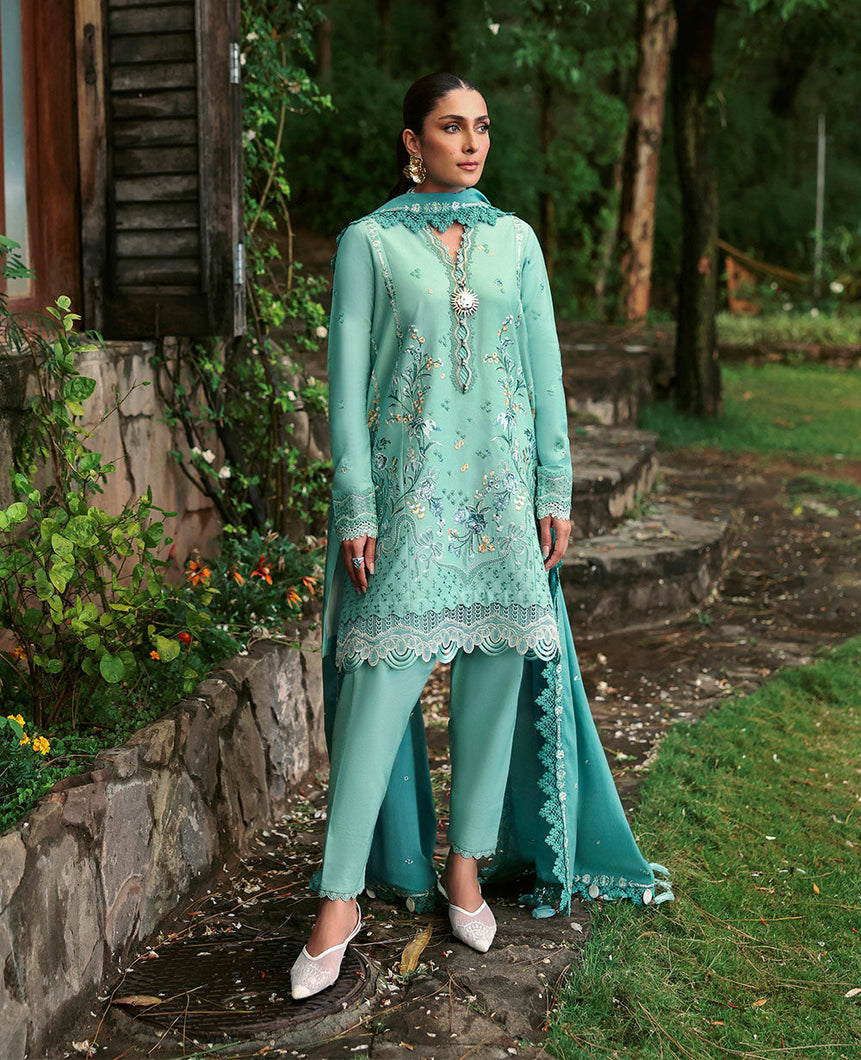 Buy Republic Womenswear | TALIA Summer Lawn '25 | KAELYA (D5-A) wear for the Pakistani look. The heavy embroidery salwar kameez, Designer designs of Republic women's wear, Maria B, Asim Jofa, Crimson are available in our Pakistani designer boutique. Get Velvet suits in UK USA, UAE, France from Lebaasonline @ Sale Prize.