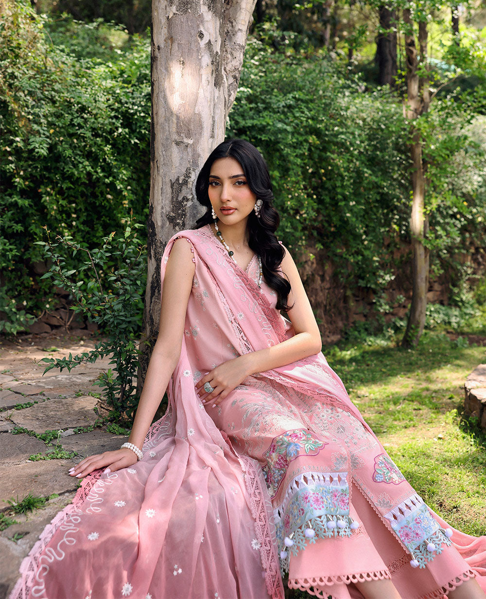 Buy Republic Womenswear | TALIA Summer Lawn '25 | ORA (D7-A) wear for the Pakistani look. The heavy embroidery salwar kameez, Designer designs of Republic women's wear, Maria B, Asim Jofa, Crimson are available in our Pakistani designer boutique. Get Velvet suits in UK USA, UAE, France from Lebaasonline @ Sale Prize.