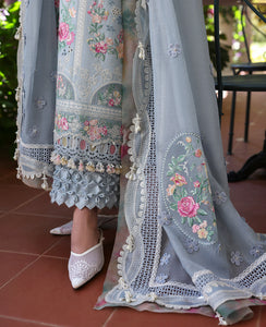Buy Republic Womenswear | KALANI EID Luxury Lawn '25 | HOOR (D7-B) wear for the Pakistani look. The heavy embroidery salwar kameez, Designer designs of Republic women's wear, Maria B, Asim Jofa, Crimson are available in our Pakistani designer boutique. Get Velvet suits in UK USA, UAE, France from Lebaasonline @ Sale Prize.
