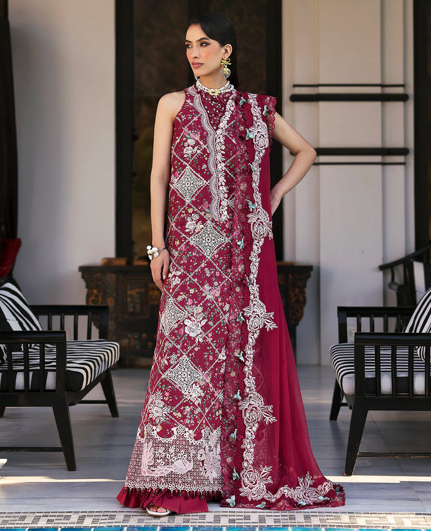 Buy Republic Womenswear | KALANI EID Luxury Lawn '25 | LYANNA (D8-B) wear for the Pakistani look. The heavy embroidery salwar kameez, Designer designs of Republic women's wear, Maria B, Asim Jofa, Crimson are available in our Pakistani designer boutique. Get Velvet suits in UK USA, UAE, France from Lebaasonline @ Sale Prize.