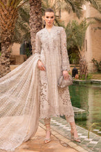 Load image into Gallery viewer, Shop the latest Luxury Lawn collection of Maria B Lawn 2024 Clothes Unstitched/ready 3 Piece Suits for Winter 2024 and also for Spring/Summer. Available for customisation at LebaasOnline. Maria B&#39;s latest lawn, digital print attire and MBROIDERED Pakistani Suits for Women in the UK, USA - Next Day Delivery! 