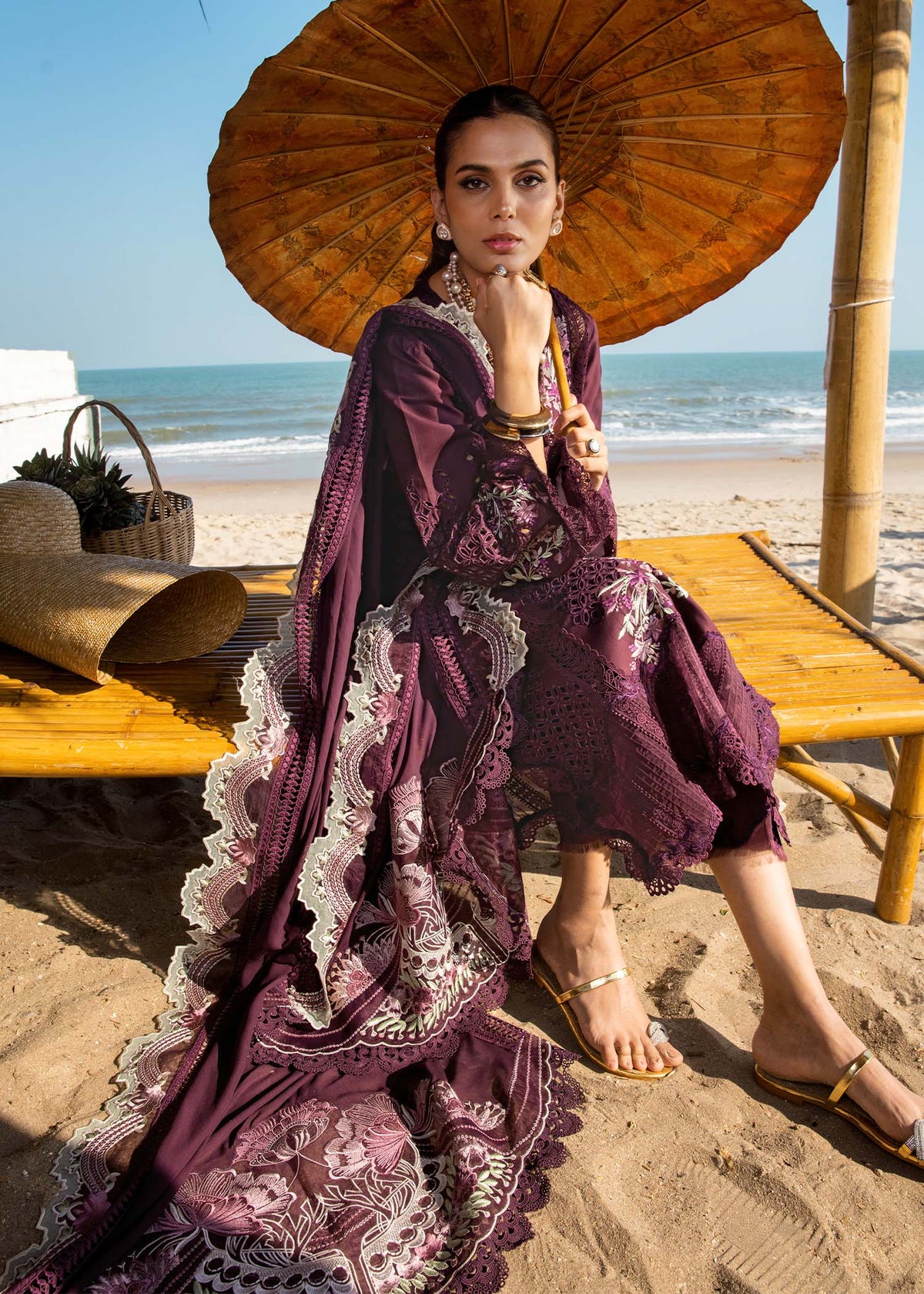Buy CRIMSON X SAIRA SHAKIRA LUXURY LAWN 2025 for Eid dress from our official website We are the no. 1 stockists in the world for Crimson Luxury, Maria B Ready to wear. All Pakistani dresses customization and Ready to Wear dresses are easily available in Spain, UK Austria from Lebaasonline at best price.