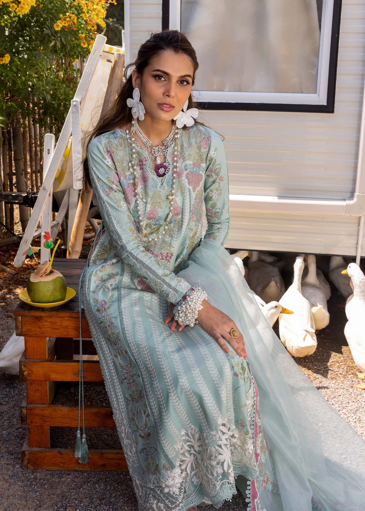 Buy CRIMSON X SAIRA SHAKIRA LUXURY LAWN 2025 for Eid dress from our official website We are the no. 1 stockists in the world for Crimson Luxury, Maria B Ready to wear. All Pakistani dresses customization and Ready to Wear dresses are easily available in Spain, UK Austria from Lebaasonline at best price.